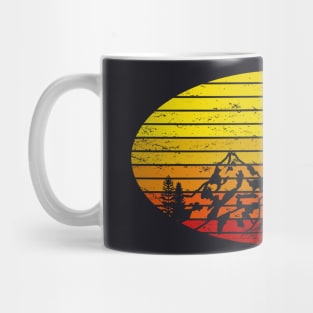 Paragliding retro Paraglider vintage Mug